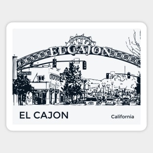 El Cajon California Magnet